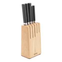 Knife Sets^Brabantia Profile knife Block with knifees 5st, Wood Beige