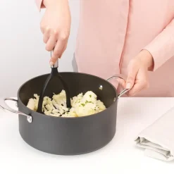 Mashers & Ricers|Other Kitchen Utensils^Brabantia Profile potato masher non-stick, stainless steel Black