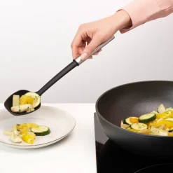 Spoons, Scoops & Ladles^Brabantia Profile serving spoon non-stick, stainless steel Black