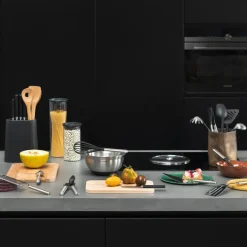 Spoons, Scoops & Ladles^Brabantia Profile wooden spatula, Beech wood Brown