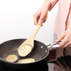 Spoons, Scoops & Ladles^Brabantia Profile wooden spatula, Beech wood Brown