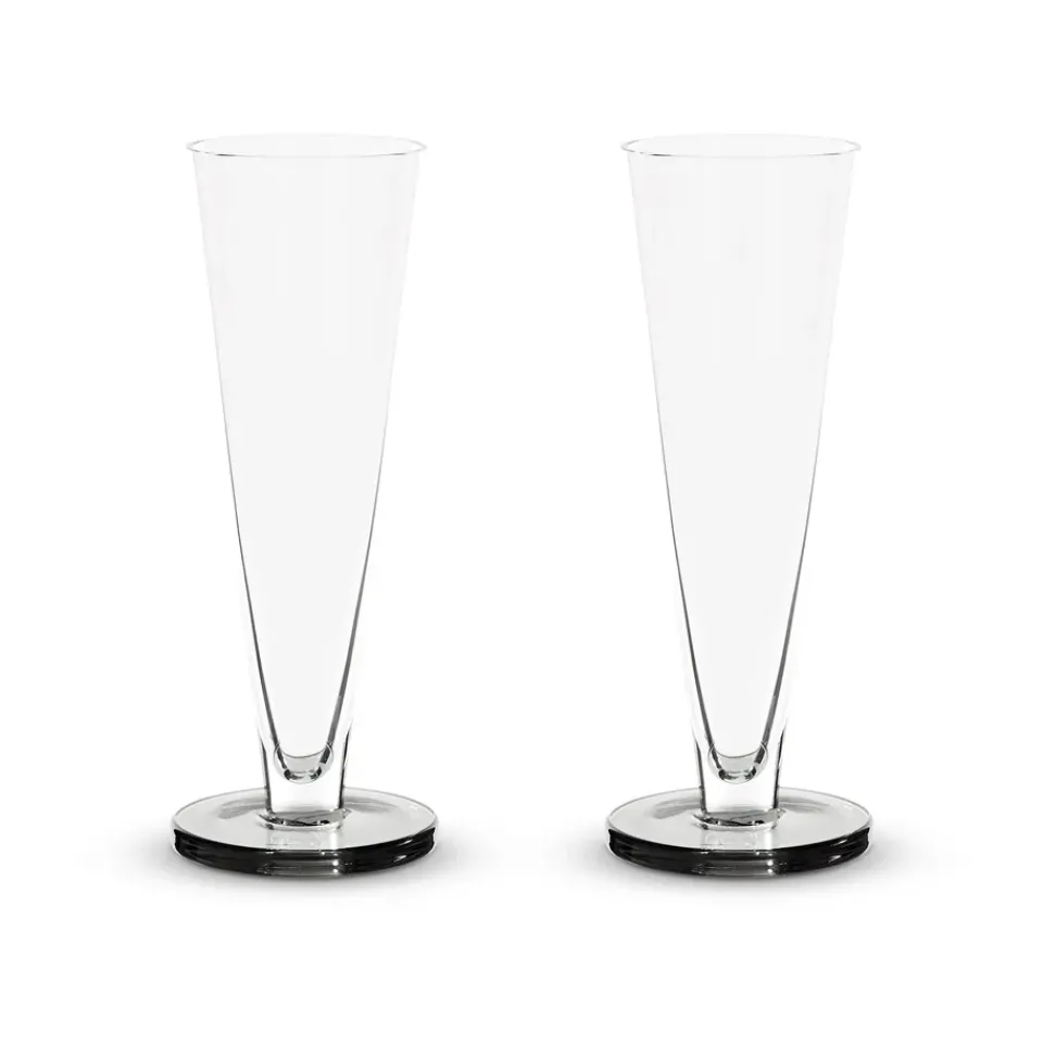 Champagne Glasses^Tom Dixon Puck champagne glass 12.5 cl, Clear Transparent
