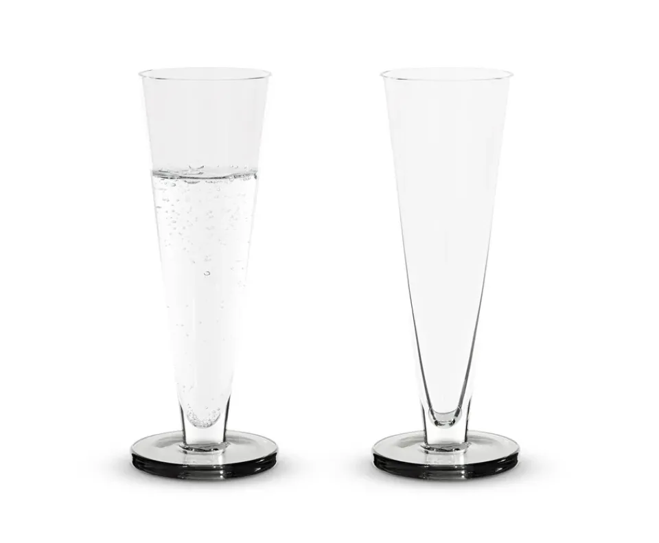 Champagne Glasses^Tom Dixon Puck champagne glass 12.5 cl, Clear Transparent