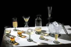 Champagne Glasses^Tom Dixon Puck champagne glass 12.5 cl, Clear Transparent
