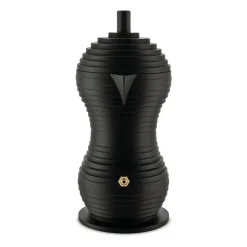 Coffee Presses & Makers^Alessi Pulcina espresso maker , 15 cl, 3 cups Black