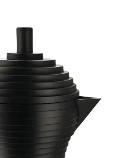 Coffee Presses & Makers^Alessi Pulcina espresso maker , 15 cl, 3 cups Black