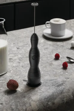 Hot Alessi Pulcina milk frother 27.5 cm, Black