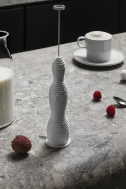 Coffee Machines|Other Kitchen Utensils^Alessi Pulcina milk frother 27.5 cm, White