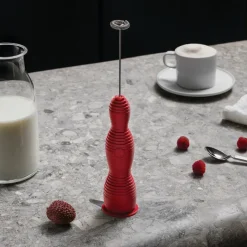 Coffee Machines|Other Kitchen Utensils^Alessi Pulcina milk frother 27.5 cm, Red