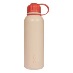 Discount OYOY Pullo water bottle 52 cl, Coral-Cherry Red BeigeRed