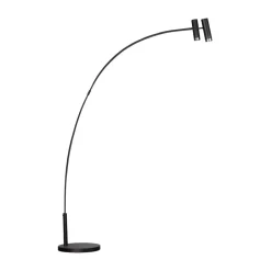 By Rydéns Puls 2-low floor lamp, Matte Black