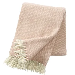 Wool Blankets & Throws^Klippan Yllefabrik Pulse wool throw, nude Beige