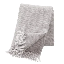 Wool Blankets & Throws^Klippan Yllefabrik Pulse wool throw, sand Beige