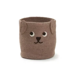 Storage For The Kids Room^Klippan Yllefabrik Puppy basket Ø20 cm, Grey
