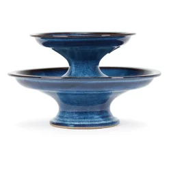 Discount Serax Pure cake plate glazed S 16.5 cm, Dark Blue