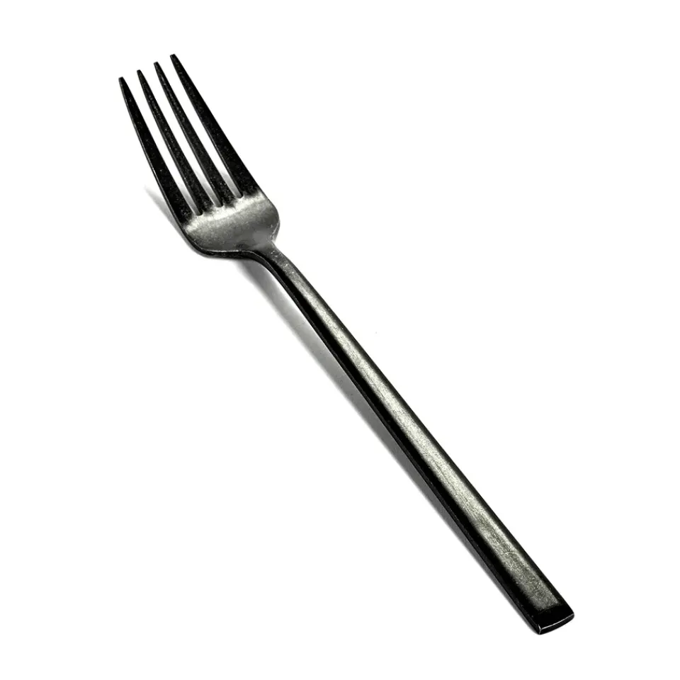 Dessert Cutlery^Serax Pure dessert fork, Black