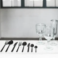 Dessert Cutlery^Serax Pure dessert fork, Black