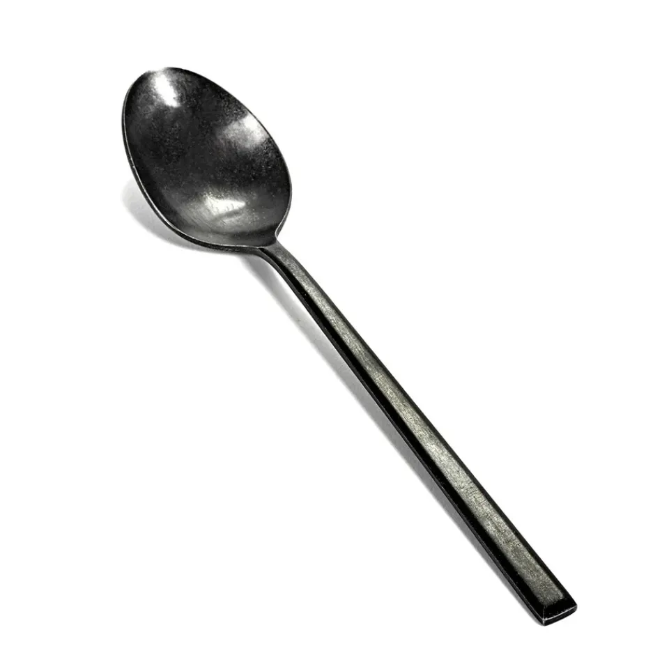 Dessert Cutlery^Serax Pure dessertspoon, Black