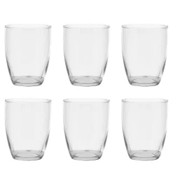Drinking Glasses & Tumblers^Scandi Living Pure drinking glass 30 cl 6-pack, Clear Transparent