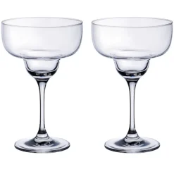 Cocktail & Martini Glasses|Long Drink & Highball Glasses^Villeroy & Boch Purismo margarita glass 2-pack, Clear Transparent