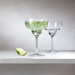 Cocktail & Martini Glasses|Long Drink & Highball Glasses^Villeroy & Boch Purismo margarita glass 2-pack, Clear Transparent