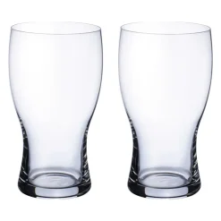 Beer Glasses^Villeroy & Boch Purismo pint beer glass 2-pack, Clear Transparent