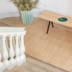 Outlet HAY Pyramid bench, Oak matte lacquered-190 cm-black steel frame Beige