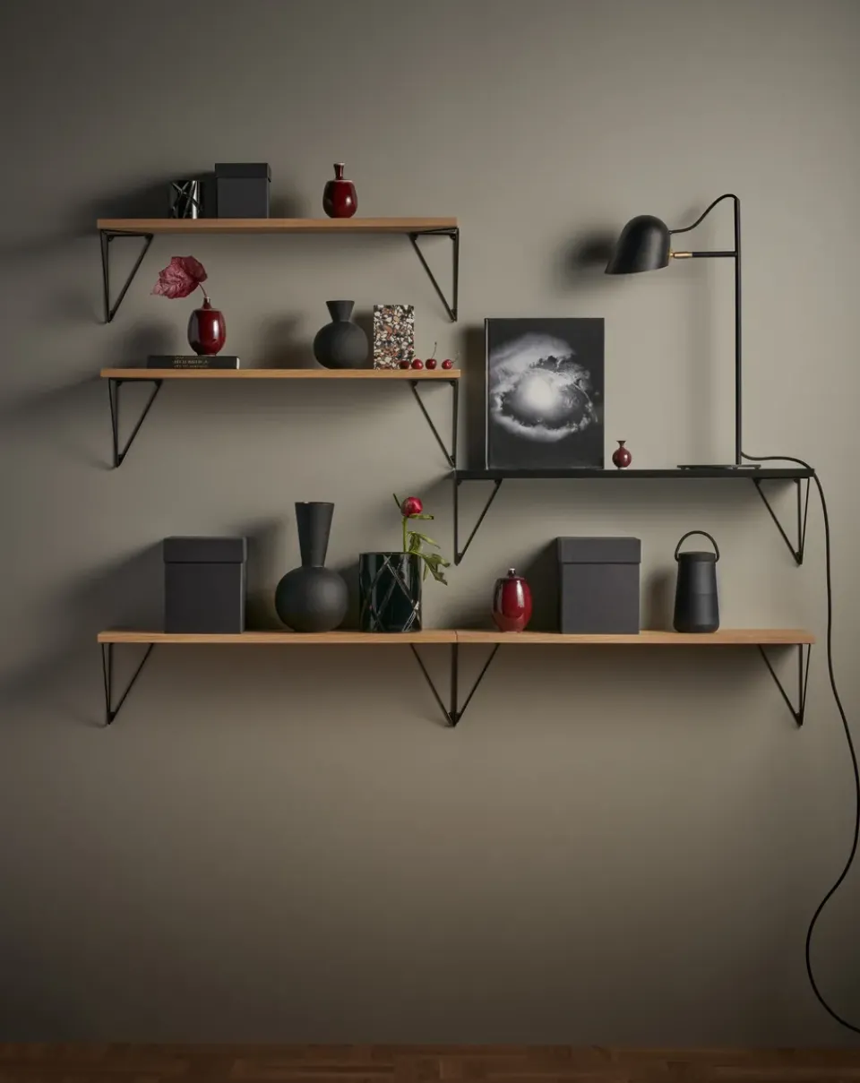 Shelves & Shelving Systems|Shelves & Shelving Systems^Maze Pythagoras brackets, 2-pack, Black