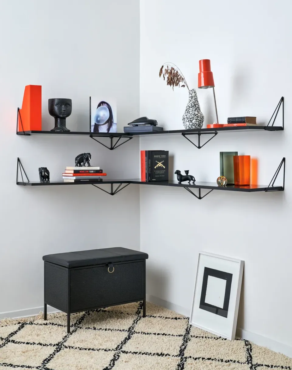 Shelves & Shelving Systems|Shelves & Shelving Systems^Maze Pythagoras brackets, 2-pack, Black