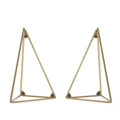 Sale Maze Pythagoras brackets, 2-pack, brass Gold-coloured