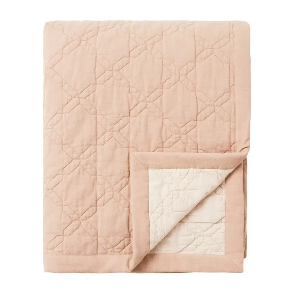 Online Lexington Quilted Recycled Cotton bedspread 260x240 cm, Beige