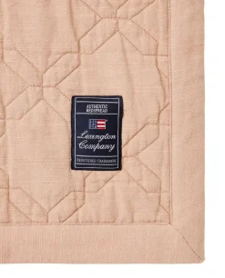 Online Lexington Quilted Recycled Cotton bedspread 260x240 cm, Beige