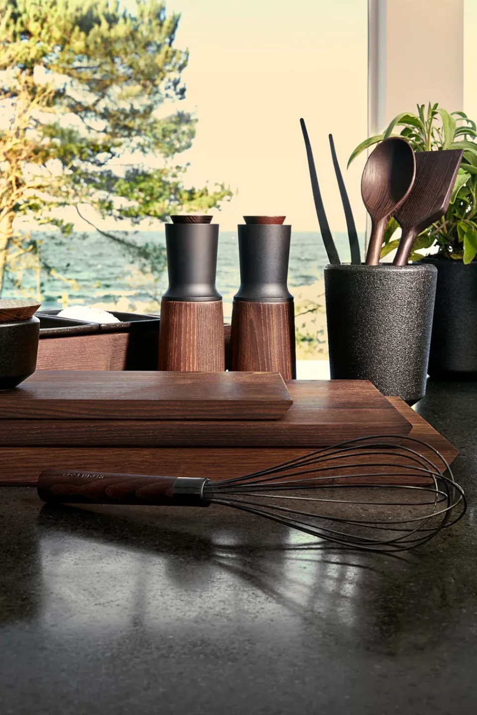 New Rosendahl Rå cooking tweezers, Steel Brown