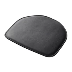 Clearance FDB Møbler R5 Nøje J46 seat cushion, leather Black