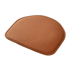 Seat Cushions & Pads^FDB Møbler R5 Nøje J46 seat cushion, Cognac leather Brown