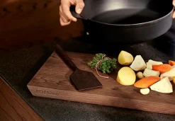 Spoons, Scoops & Ladles^Rosendahl Rå wooden spatula, Heat-treated ash Brown
