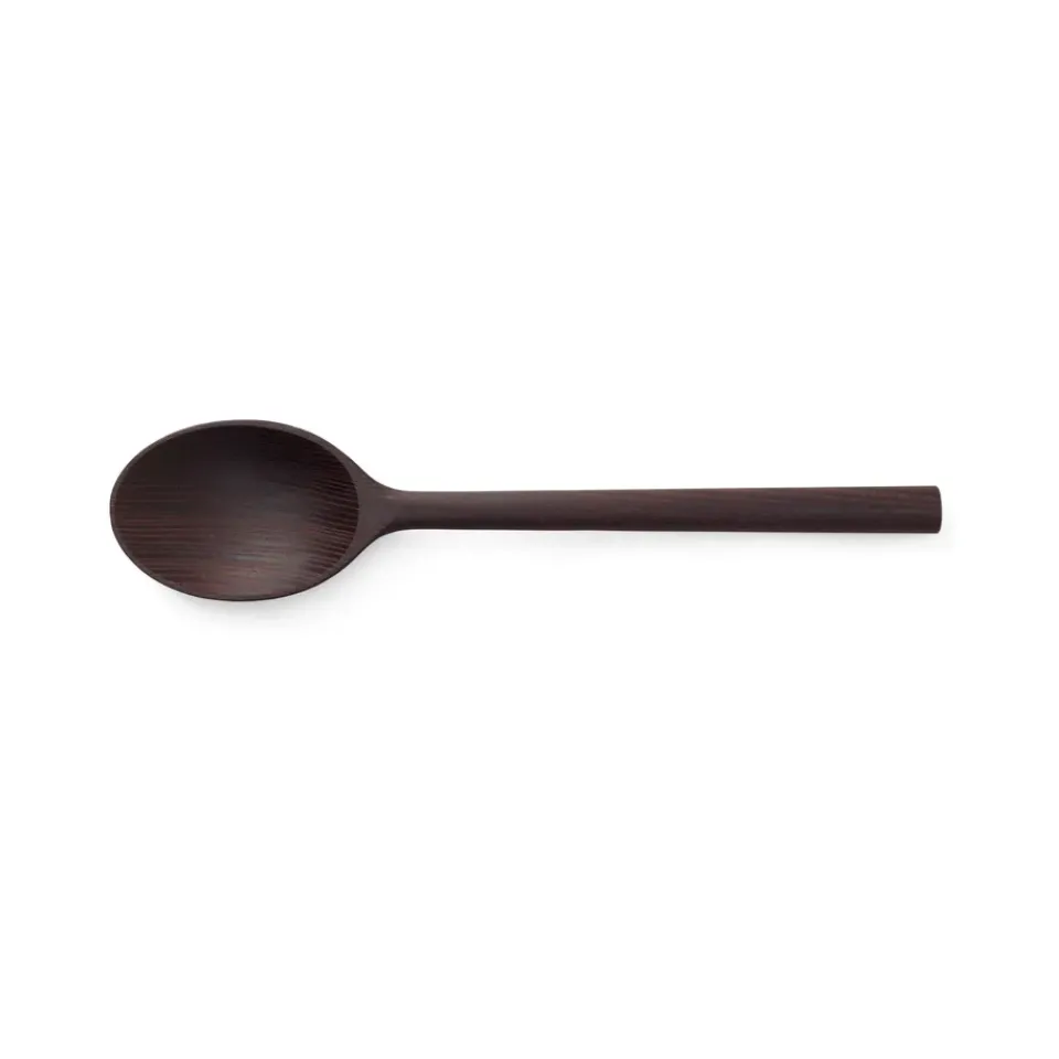 Spoons, Scoops & Ladles^Rosendahl Rå wooden spoon, Heat-treated ash Brown