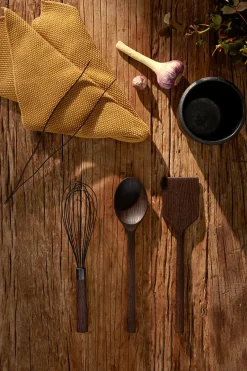 Spoons, Scoops & Ladles^Rosendahl Rå wooden spoon, Heat-treated ash Brown