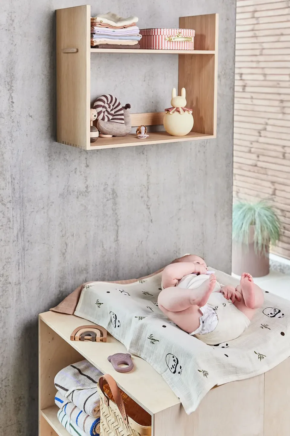 Sale OYOY Rabbit night light, Mellow-nutmeg BeigeBrown