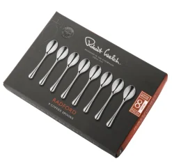 Tea & Coffee Spoons^Robert Welch Radford coffee spoon matte 8 pieces, Stainless steel Silver-coloured