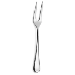 Dessert Cutlery^Robert Welch Radford delicacy fork smooth, stainless steel Silver-coloured