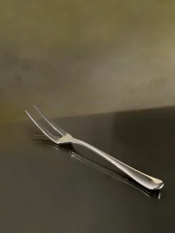 Dessert Cutlery^Robert Welch Radford delicacy fork smooth, stainless steel Silver-coloured