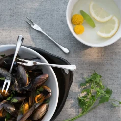 Table Cutlery|Starter Cutlery^Robert Welch Radford snail fork mirror, Stainless steel Silver-coloured
