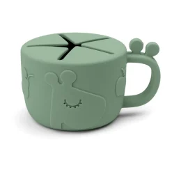 New Done by deer Raffi peekaboo snack cup 16 cl, Green