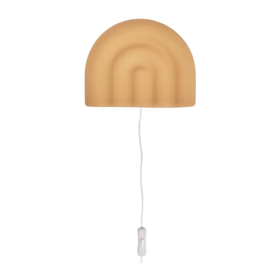 Children's Lamps^OYOY Rainbow wall lamp, Light rubber Yellow