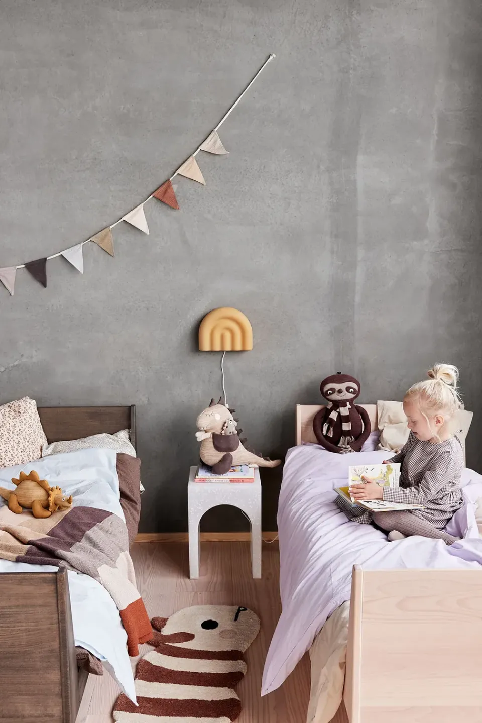 Children's Lamps^OYOY Rainbow wall lamp, Light rubber Yellow
