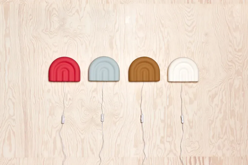 OYOY Rainbow wall lamp, Pale Blue