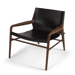 New OX Denmarq Rama Chair armchair smoked oak, Black