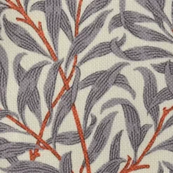 Clearance Jakobsdals Ramas fabric, grey-orange GreyOrange