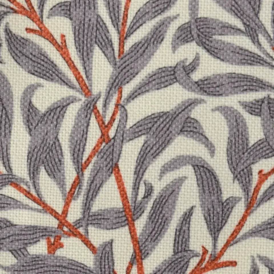 Clearance Jakobsdals Ramas fabric, grey-orange GreyOrange